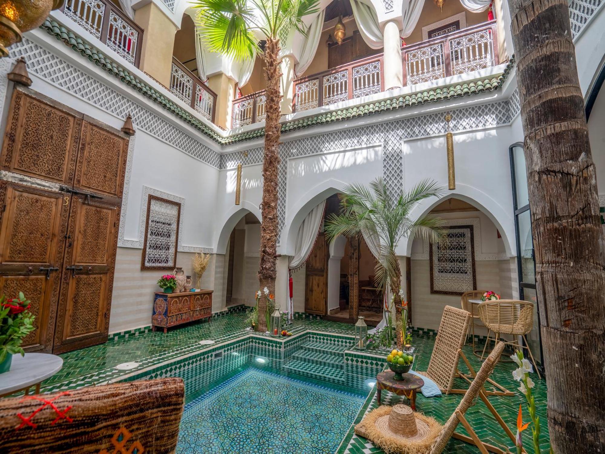 Riad Yalla Habibi Marrakesh Eksteriør billede