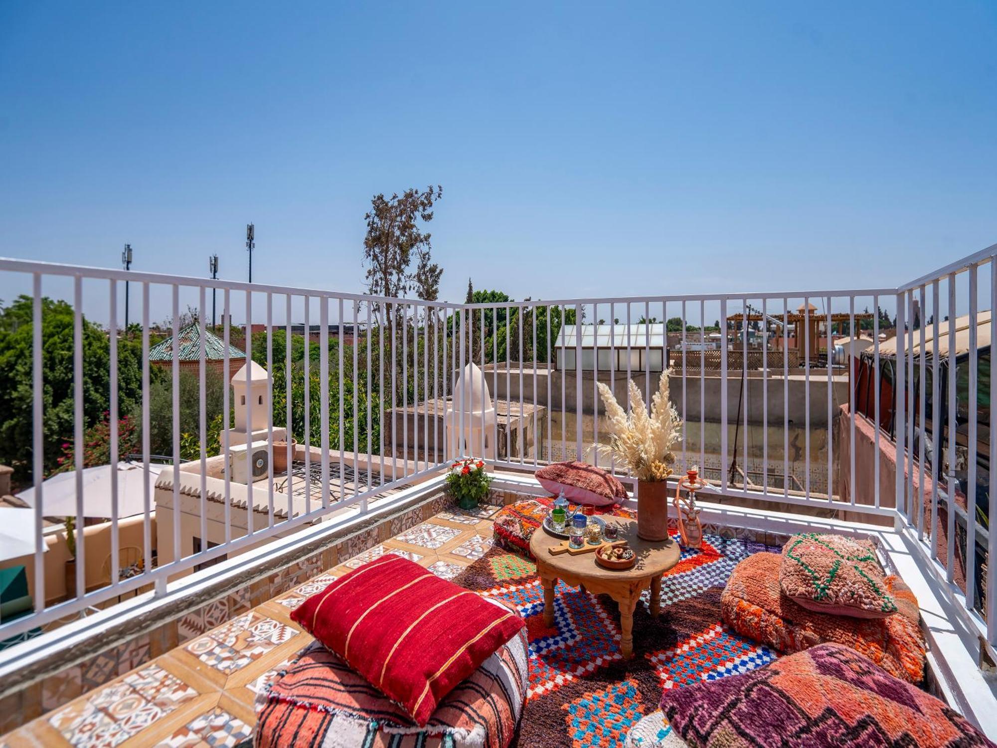 Riad Yalla Habibi Marrakesh Eksteriør billede