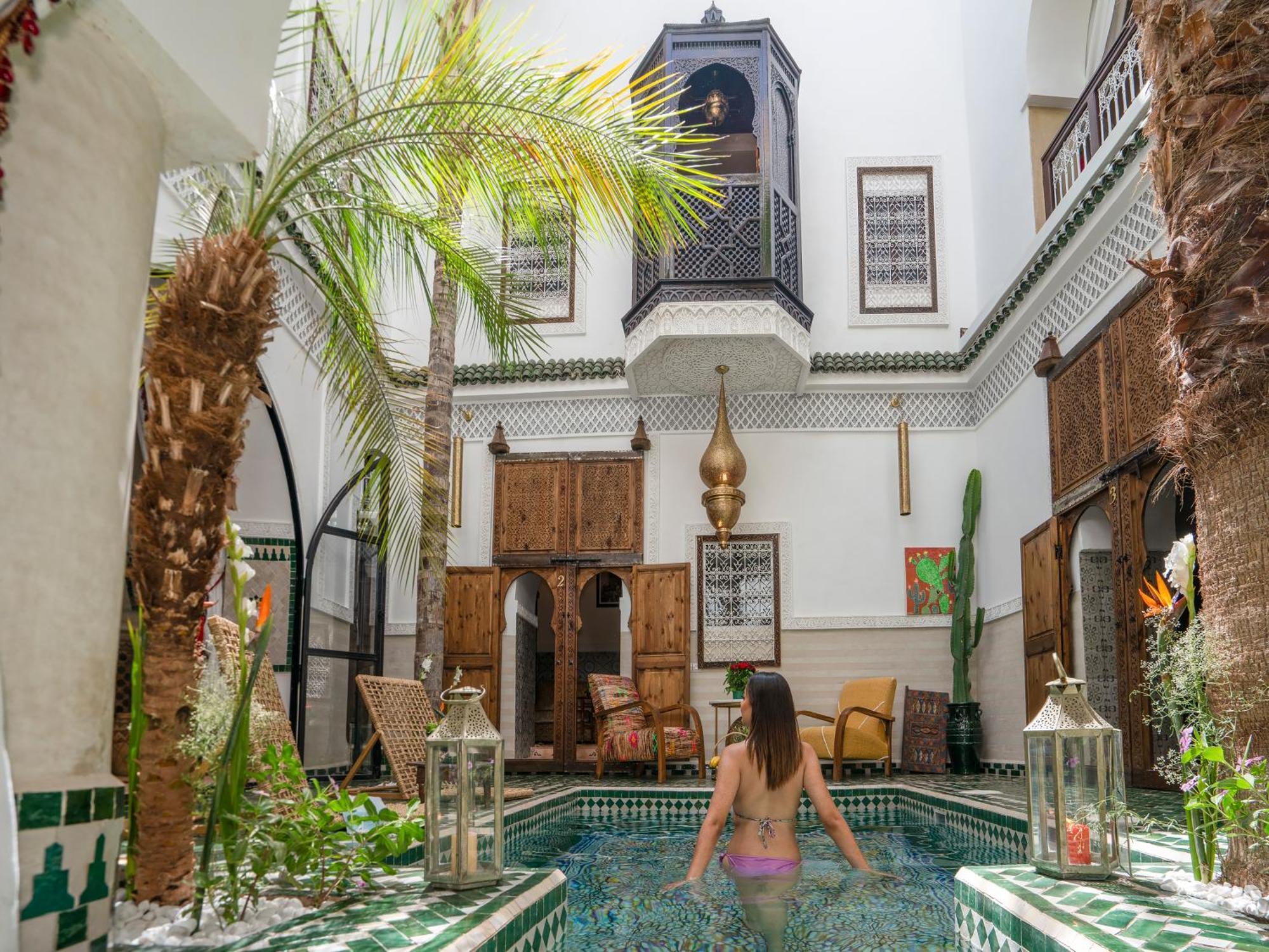 Riad Yalla Habibi Marrakesh Eksteriør billede