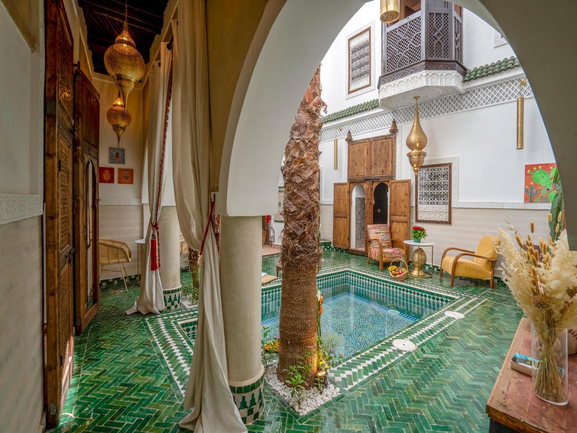 Riad Yalla Habibi Marrakesh Eksteriør billede