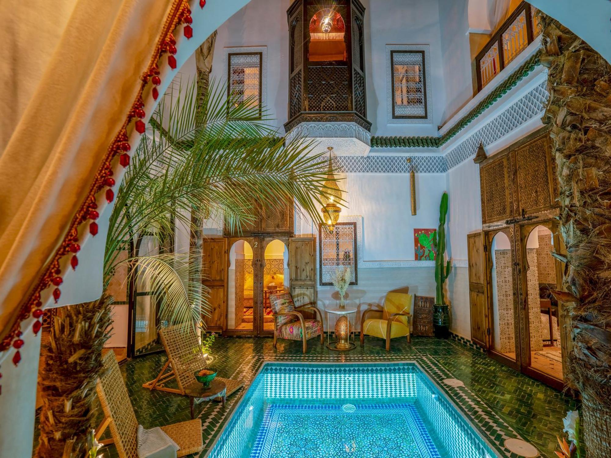 Riad Yalla Habibi Marrakesh Eksteriør billede